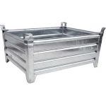 Stapelbak Staal | 1200x1000x60mm | 2000-10.000 kg | Geheel thermisch verzinkt - JSK Handelsonderneming