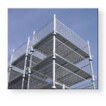 Stapelpallet 130x70cm gegalvaniseerd met gaaswanden (Müba 15309)