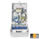 062.004.0040 - VOTHA® wandverdeler - 4x Contactdoos 230V~ "WORMS"