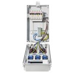 VOTHA® wandverdeler - bedraad - 2x CEE 16A / 3x contactdoos 230V - "WOLFSBURG" 063.023.0210 - JSK Handelsonderneming