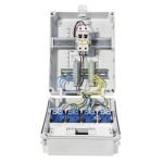 VOTHA® wandverdeler | 4x Contactdoos 230V~ | "WORMS" | 062.004.0020 - JSK Handelsonderneming