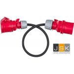 Verloop kabel CEE 5-polig 32A 5-polig naar CEE 5-polig 16A, ongezekerd IP44 of IP67, of gezekerd IP44 - 325165