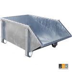 Puinbak | Kraanbak | Kraan Afvalbak | Kraancontainerbak | 1000 liter | 129449