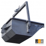 Puin Stortbak | Afvalstortbak | Kraancontainerbak 500 liter | ABOMA gekeurd | Volledig gegalvaniseerd - JSK Handelsonderneming