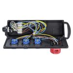 Rubberen verdeeldoos "GOSLAR" CEE 16A - 3x 230V - 1x 16A 400V 070.013.0000 - JSK Handelsonderneming