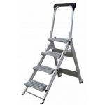 Swinko Stukadoorstrap ALSTEP AT-4S opklapbare trap - 4-treeds met valbeugel 25.004.00