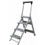 Swinko Stukadoorstrap ALSTEP AT-4S opklapbare trap - 4-treeds met valbeugel 25.004.00