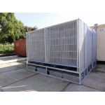 Bouwhekpallet staand 28 bouwhekken zwaar