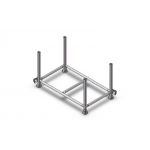 Steigerrek volgens Aboma gekeurd | gegalvaniseerd | 130x70x70cm | (Müba 15269) | 204433 - JSK Handelsonderneming