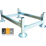 Stapelrek-steigerrek-stapelpallet 136x70cm - thermisch verzinkt - JSK Handelsonderneming