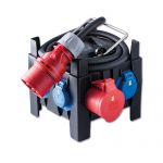 Verdeelkast kunststof type Imst | 1x CEE 32A/5p-380V | 3x schuko 16A-230V | 110841 - JSK Handelsonderneming