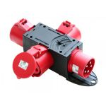 Compacte verdeler 1x CEE 16A - 3x 16A, 400V Sirox® - 943.0411 - JSK Handelsonderneming