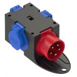 Compacte verdeler 16A | 3x contactdoos 230V | 943.0412 - JSK Handelsonderneming