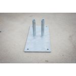 Bouwhek - Voetplaat groot - JSK Handelsonderneming