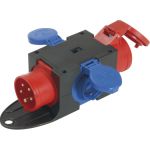 Compacte verdeler 1x CEE 32A - 3x 32A 400V Sirox® -  943.0013 - JSK Handelsonderneming