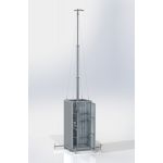 Mobiele camera container uitschuifbaar 2.20 - 6.00 meter MSB6-Basic - JSK Handelsonderneming