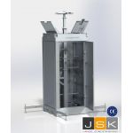 CE gekeurde Lichtmast Container Uitschuifbaar 2.20-6.00 meter | Light pole Container Extendable CE certified | MSB6-Premium CE - JSK Handelsonderneming