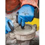 Showa 377 Nitrile Foam Grip handschoen - 11157400 - JSK Handelsonderneming