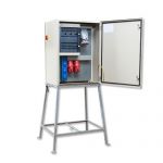 Bouw aansluitkast 63A kWh | KEM6002 | 1x CEE 63A 5p 380V | 2x CEE 32A 5p 380V | 6x schuko 16A 230V | 104506 - JSK Handelsonderneming