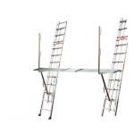 Ladder console met afneembare leuning