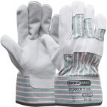 A-kwaliteit Rundsplitleder handschoen / OXXA® Worker 11-070 handschoen (Doos 60 paar) - 1.11.070.00