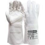 15354015 - Lashandschoen van nerf-/splitleder met 15 cm kap (Doos 60 paar) - 1.53.540.15 JSK Handelsonderneming