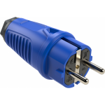 SIROX® volrubber stekker 250 Volt, blauw, 10 stuks - 801.400.06 - JSK Handelsonderneming