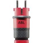 ABL stekker professional  zwart/rood - 10 stuks - 152.9140 - JSK Handelsonderneming