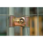 Bouwhek-klem 42/42 High Security voor bouwhekken - JSK Handelsonderneming