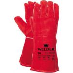 Lashandschoen van rood splitleder met Kevlar garen gestikt (Doos 60 paar) | OXXA® Welder 53-122 handschoen - 1.53.122.00 - JSK Handelsonderneming