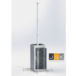 Mobiele werfbMobiele werfbeveiliging mast | Mobile yard protection mast | Mobiler Hofschutzmast | Mât de protection de cour mobile | MSB6-Premium - JSK Handelsondernemingeveiliging mast | MSB6-Premium - JSK Handelsonderneming