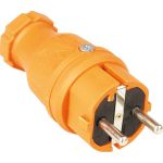 SIROX® volrubber stekker 250 Volt, oranje, 10 stuks - 801.400.08 - JSK Handelsonderneming