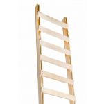 WETIM ladder enkel 15 sports met antidoorzaagstrip 4.20 m - 203215 - JSK Handelsonderneming