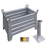 Vlaggenmast betonbak 800x500x400mm | inclusief Vlaggenmasthouder | 500kg | 1000.0002 - JSK Handelsonderneming