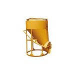 BETON KUBEL ORIGINEEL BECO 750L STAAND, ZIJLOSSING