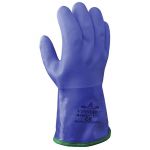 Showa 495 PVC Winterhandschoen Cold blauw | doos 60 paar | maten 8-10 | 2.42.00.495 | gratis bezorging - JSK Handelsonderneming