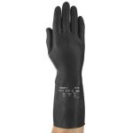 Ansell Black Heavyweight G17K handschoen | doos 144 paar | maat 6,5 - 10,5 | 1.86.070