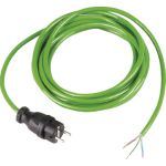 PUR Aansluitsnoer | PUR Aansluitkabel | H05BQ-F 3 x 1,5 mm² groen 5 meter | 300.605.07 - JSK Handelsonderneming