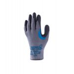 SHOWA 330 Werkhandschoen Latex, Grijs/Zwart (doos 120 paar) (maten 7-11) - 2.42.00.330
