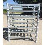 Stapelrek | Stapelpallet | Steigerrek | Stapeljuk | 1250x850mm | inclusief Rongen | 1010.0030 - JSK Handelsonderneming