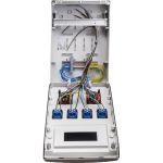 Wandverdeler lege behuizing - voorbedraad | 2x CEE 16 A 5p 380V | 4x schuko 16A 230V | "WERSAU" | 056.024.0000-V - JSK Handelsonderneming