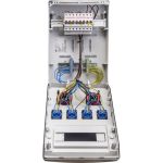 Wandverdeler bedraad | 1x CEE 32A 5p 380V | 1x CEE 16A 5p 380V | 4x schuko 16A 230V | "WERSAU" | 056.114.1120 - JSK Handelsonderneming