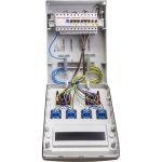 Wandverdeler bedraad | 1x CEE 32A 5p 380V | 1x CEE 16A 5p 380V | 4x schuko 16A 230V | "WERSAU" | 056.114.1121 - JSK Handelsonderneming