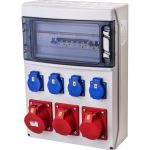 VOTHA® wandverdeler |1x CEE 32A 400V | 2x CEE 16A 400V | 4x Contactdoos 230V | "WERSAU" | 056.124.1121 - JSK Handelsonderneming