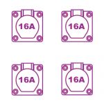 Veiligheidstrafo 2x uitgang 24V in kast Ypsilon 1300VA | 107169 - JSK Handelsonderneming