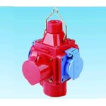 ABL hangverdeler KHV 4-2 | 2x CEE 16 A 5p 380V | 2x schuko 16A 230V | 044.439 - JSK Handelsonderneming