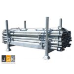 Verstelbare leuninghouder | Klembaluster | Klemleuninghouder | Klembereik 0 - 450 mm | Aboma gekeurd