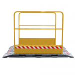 Greppelbrug van kunststof | Bridge Mat 1700x1000x80mm | Max load 1000kg | Grey | 155.01.01 - JSK Handelsonderneming