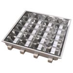 Inbouwarmatuur T8 4x 18W | 220-240V - 50/60Hz | 598 x 598 x 75 mm | 819446 - JSK Handelsonderneming