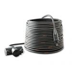 Verlengkabel 10 meter met volrubber drievoudig hangverdeelblok type 802 | 250V~2 polig | H07RN-F 3 x 1,5 mm² | 104752 - JSK Handelsonderneming